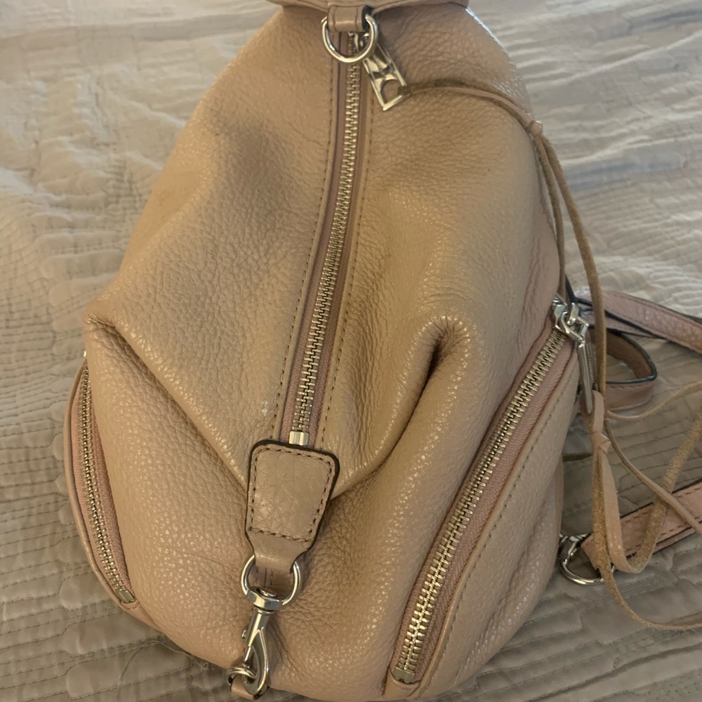 Rebecca Minkoff Julian Backpack Pink Leather